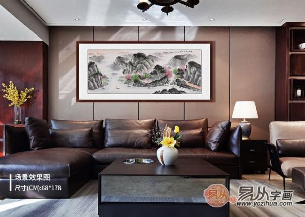 客厅适合挂什么画 这样选让家"倍儿有面子"