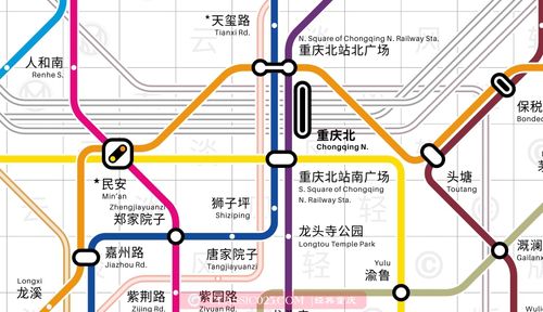 重庆北站是重庆最宝贵的财富之一,5条地铁交汇(3/4/10