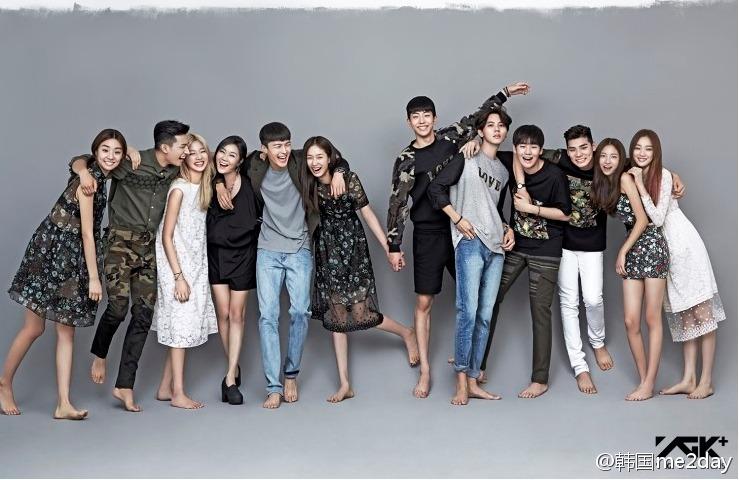属於yg的模特兼演员们(kplus与yg合并)