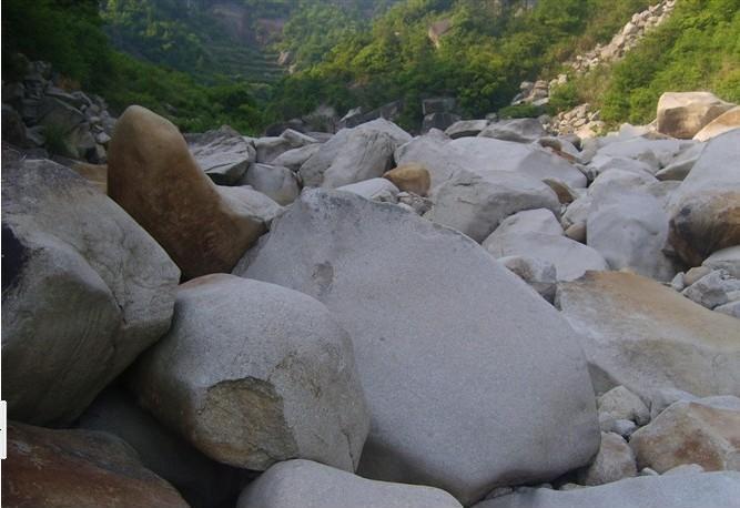 水冲石溪坑石河石