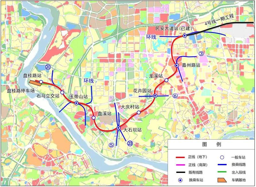 重庆轨道交通大爆发18号线站点公布16条轨交线将开通