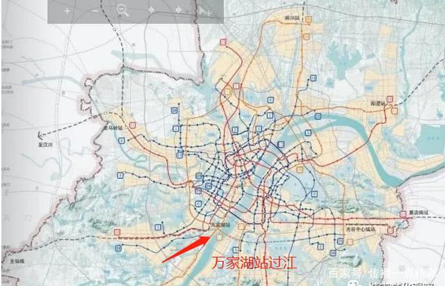 武汉开发区总共规划了6条地铁,总会有一条过你家门口