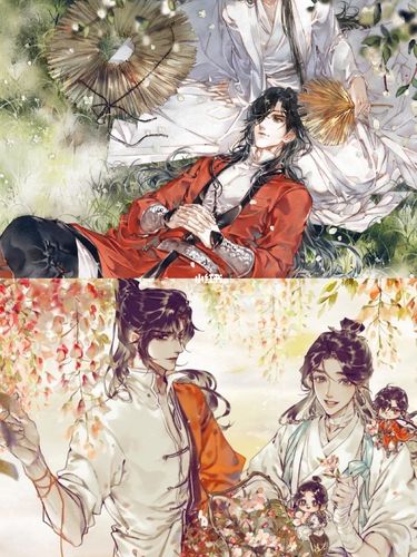 天官赐福花城壁纸_壁纸_每一帧都是壁纸_素材_壁纸