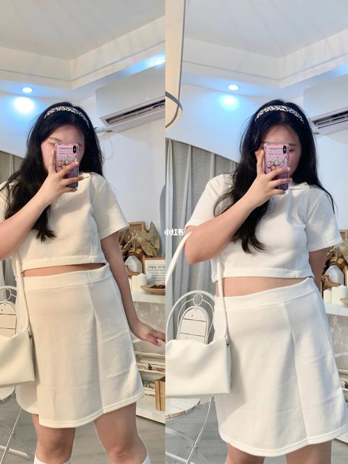 165cm 150斤|大码纯欲风94穿搭～_穿搭_纯欲风_微胖