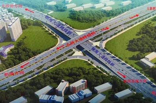 南宁这里将架起三层菱形立交 从市区去机场更快捷