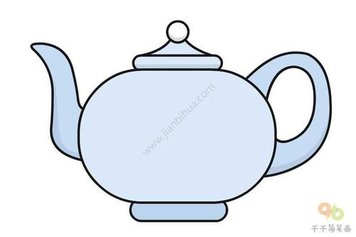 茶壶简笔画如何画