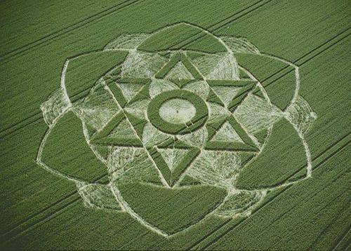 皆是人类制造的,若出现更大或更复杂的麦田圈,才能考虑是非人为的