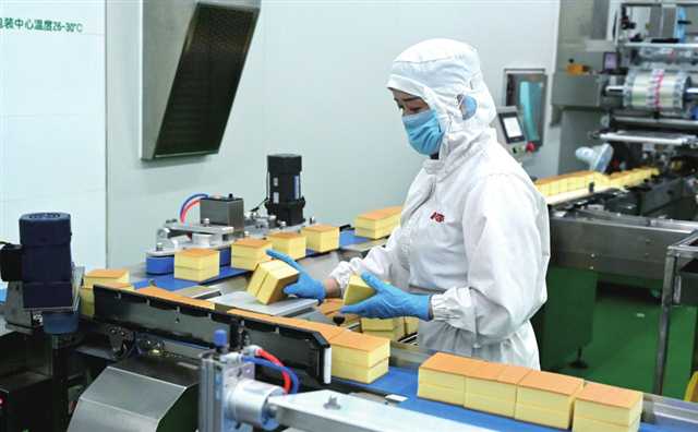 绿色食品 > 正文    益海嘉里(重庆)粮油有限公司食用油生产车间 摄