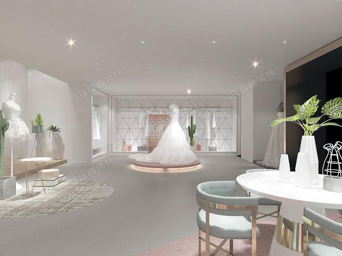 谧蔻婚纱店装修设计案例