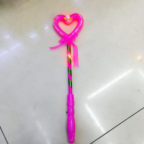 儿童仙女棒爱心魔法棒服装展示表演道具地摊发光玩具