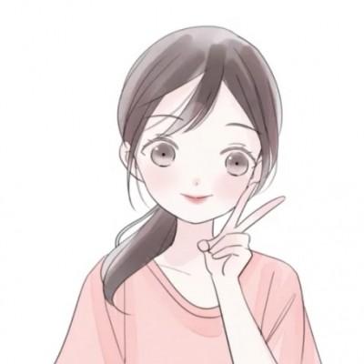 抖音简笔画女生头像呆萌可爱 我只是喜欢你哪有什么目的