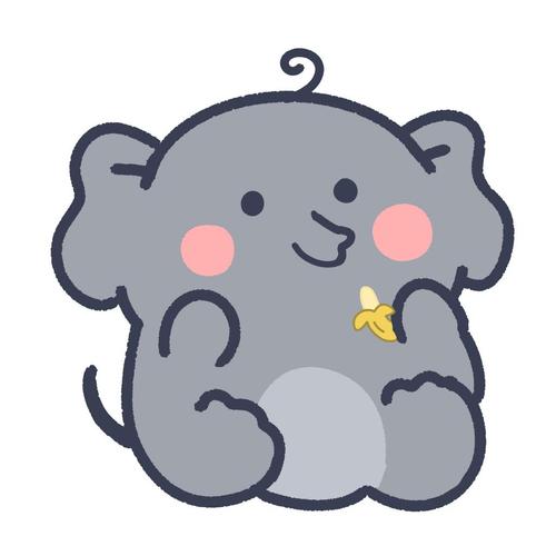 胖嘟嘟的微信卡通动物头像