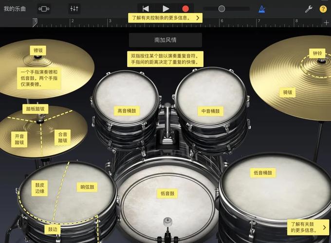 简单认识一下架子鼓的组成(图5)