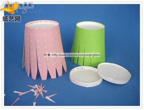 纸杯手工制作方法