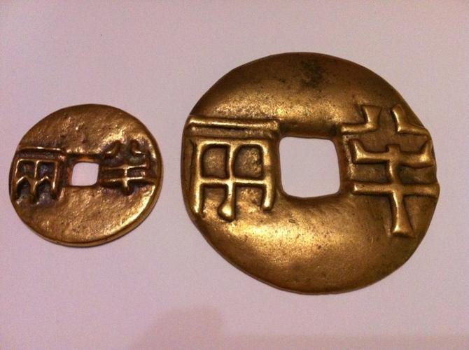 吴门波影楼藏汉代甘金币,汉唐甘金钱币考释(北泉轩素材摘记)