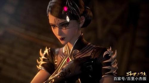 斗罗大陆动漫,杀戮之都绝美地狱使者出现,冷艳的美女