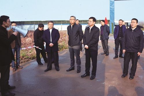 涪陵区领导周少政,种及灵,李景耀,徐志红等调研涪陵科教产业实训基地