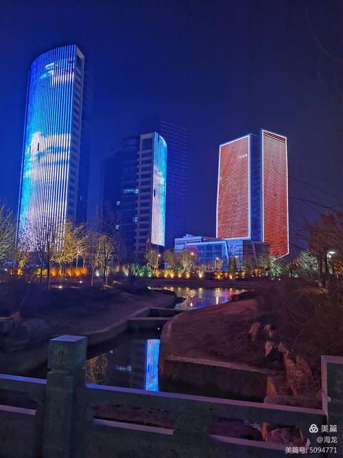 2.12号正月初一吃完晚饭转张店拍美丽淄博张店夜景