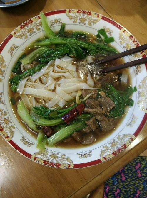 芋香椰汁牛肉河粉
