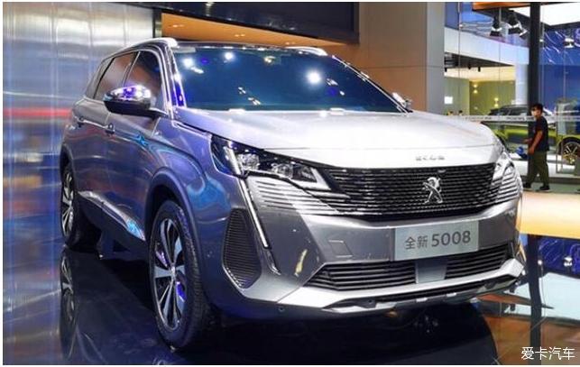 新款东风标致5008来了,比现款更年轻时尚,还提供7座