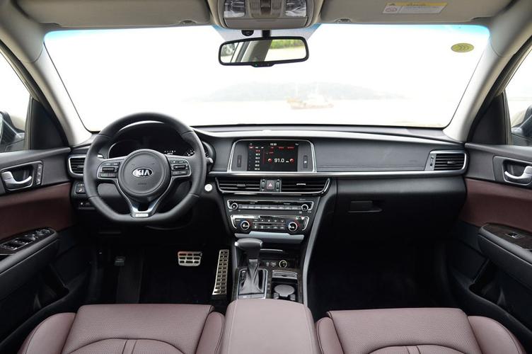 起亚k5_2016款 1.6t 自动premium 内饰_购车网