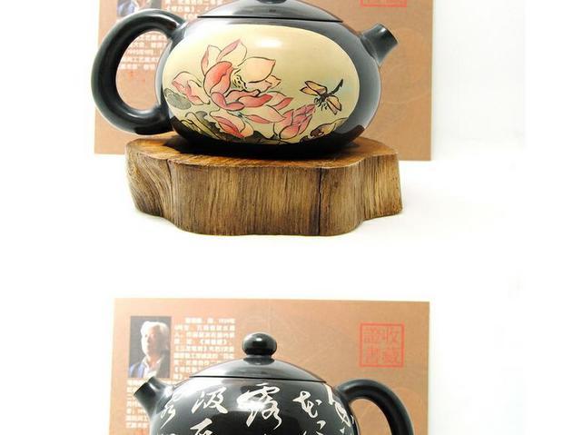 当前热销建水紫陶壶大师陈绍康全手工精品彩填紫陶大西施壶茶壶茶具