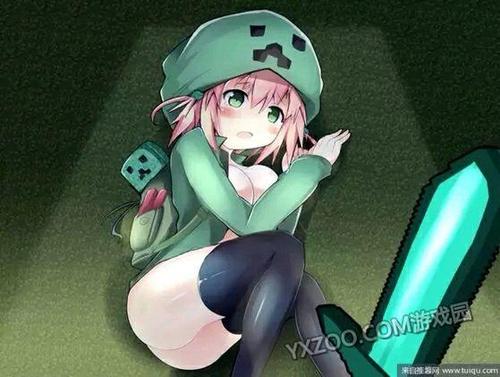 游戏园我的世界玩家福利 一大波怪物娘化图来袭(32)