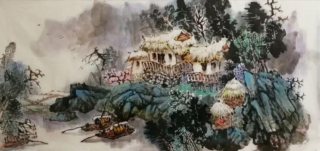 新时代杰出艺术家——马景岭山水画作品展(原创首发)