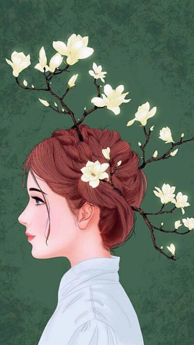 清新 可爱 手绘 卡通 动漫 二次元 萌系 清新 插画 萌妹 森系 文艺