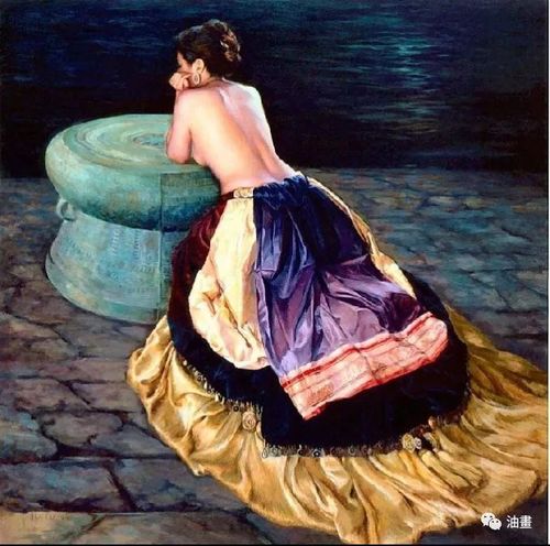 这位女子的油画好惊艳!