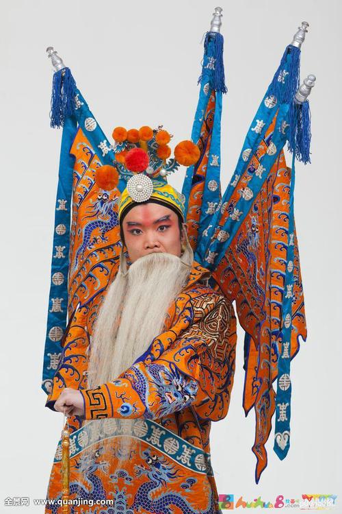 戏曲黄忠卡通人物图片