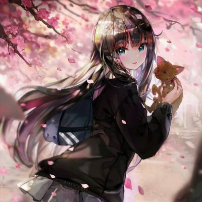 二次元动漫少女头像唯美高清2018最新 幸无所爱不畏山海