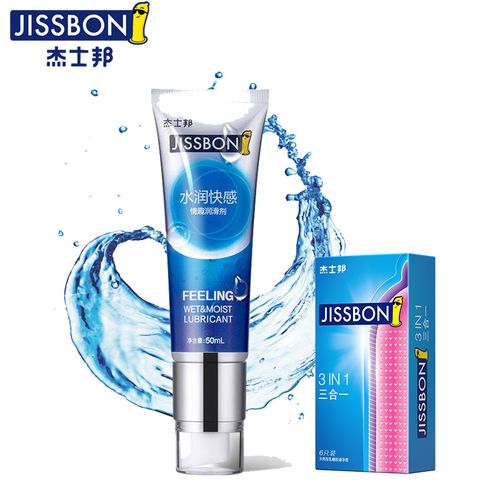 杰士邦 人体润滑液 水润快感水溶性润滑液玻尿酸润滑男女用情趣用品
