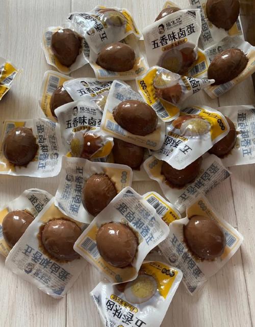 6】杨生记 卤蛋五香卤鸡蛋18枚,每颗都是独立包装的,吃起来很方便,买