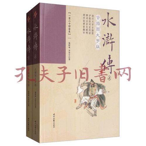 水浒传:古插图大字版(一百二十回全本套装上下册)