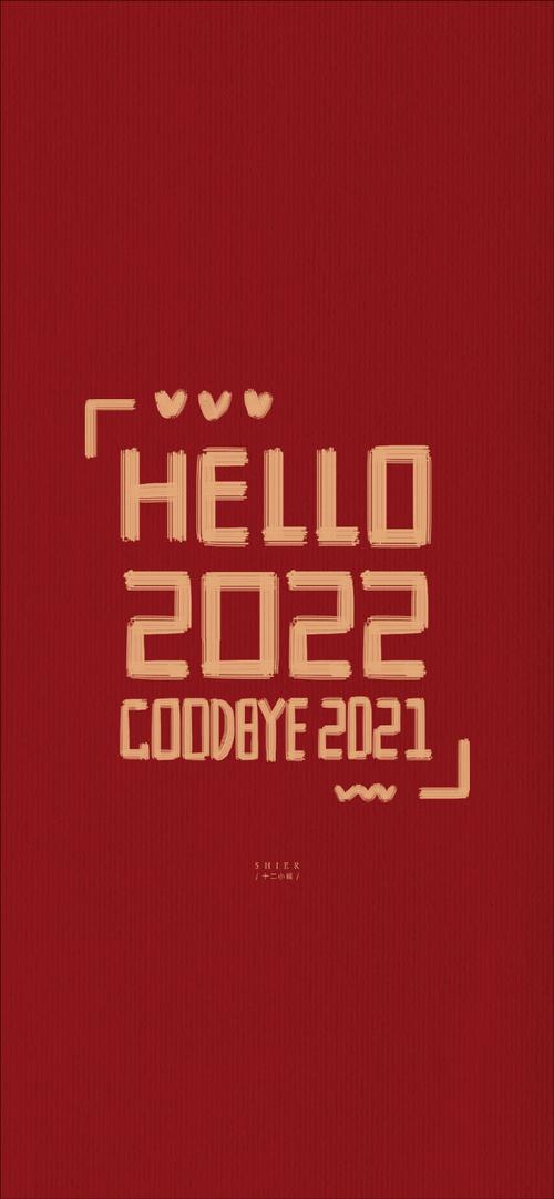 手机壁纸超话  05叮~新年壁纸/跨年壁纸 99准备好迎接2022了吗?
