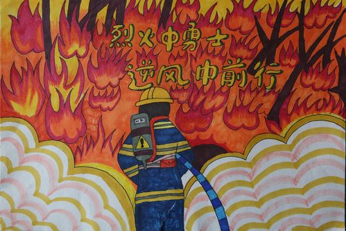 榆林市第二届"我是小小消防员"绘画,作文,手抄报 比赛