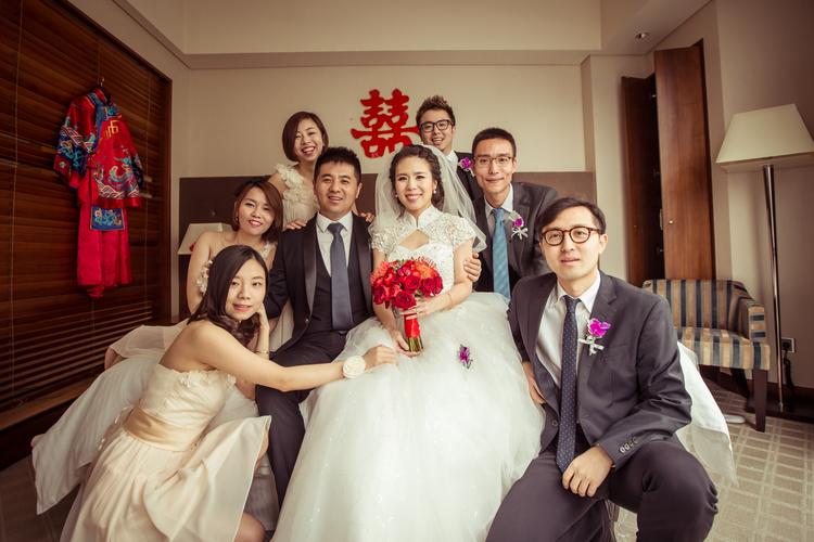 婚礼合影