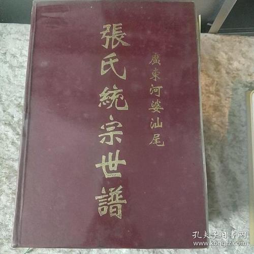 张氏统宗世谱 t2