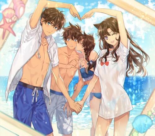 黑羽快斗和中森青子情侣头像