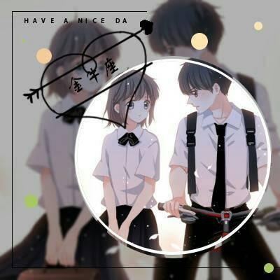 qq星座情侣头像