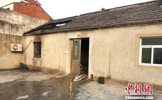 1月3日,扬州仪征发生刑事案件5人死亡.图为案发现场. 凯涛 摄