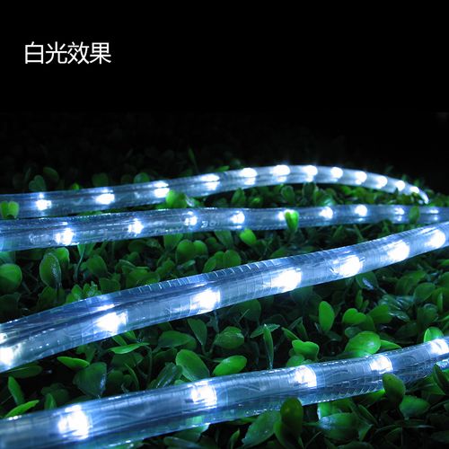 led灯带虹管彩色圆二线灯户外防水霓虹装饰造型软灯条光节轮廓线