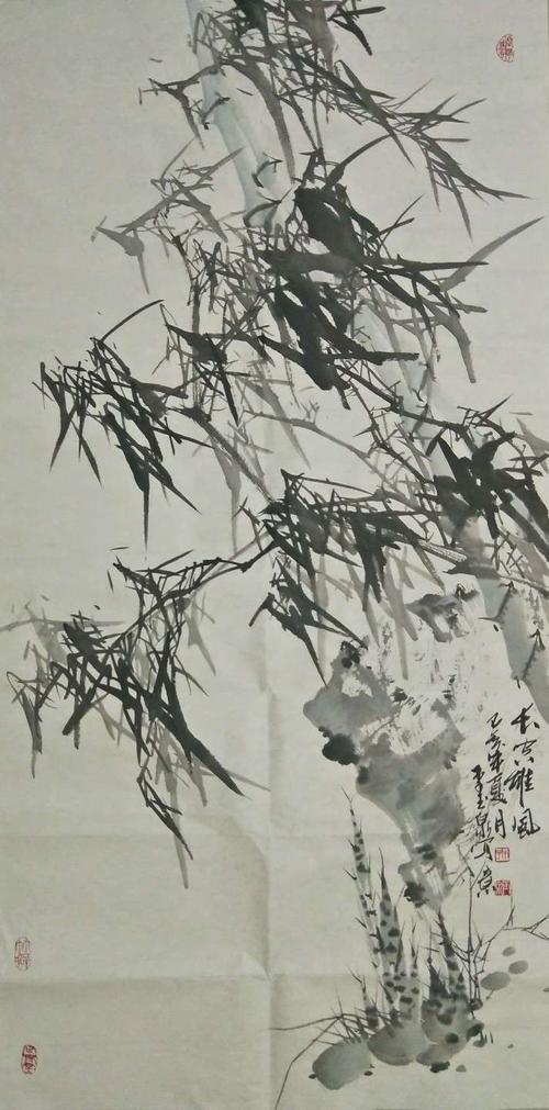 雨墨——李玉泉竹子作品微展