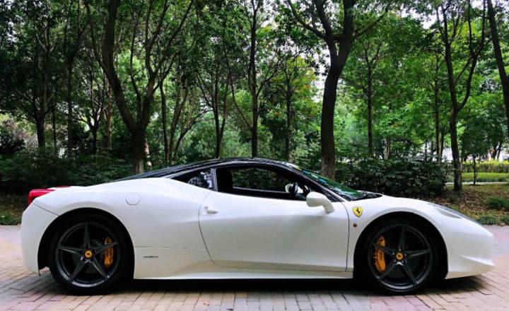 宁波二手法拉利458 2011 款 4.5l italia 白色 - 小猪二手车