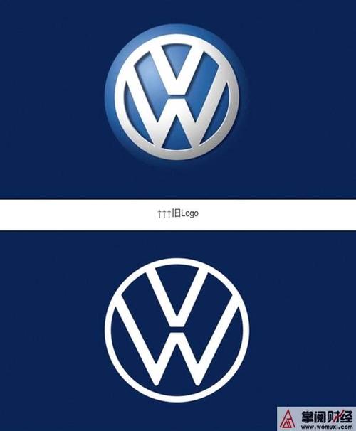 大众中国上线全新扁平车标logo耳目一新