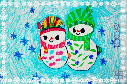 [转载]跟我学画画[2014初级班]《冬婆婆》