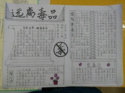 禁毒一等奖全国手抄报 全国一等奖手抄报