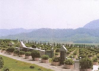 珠海大洋山陵园「四水归堂局」