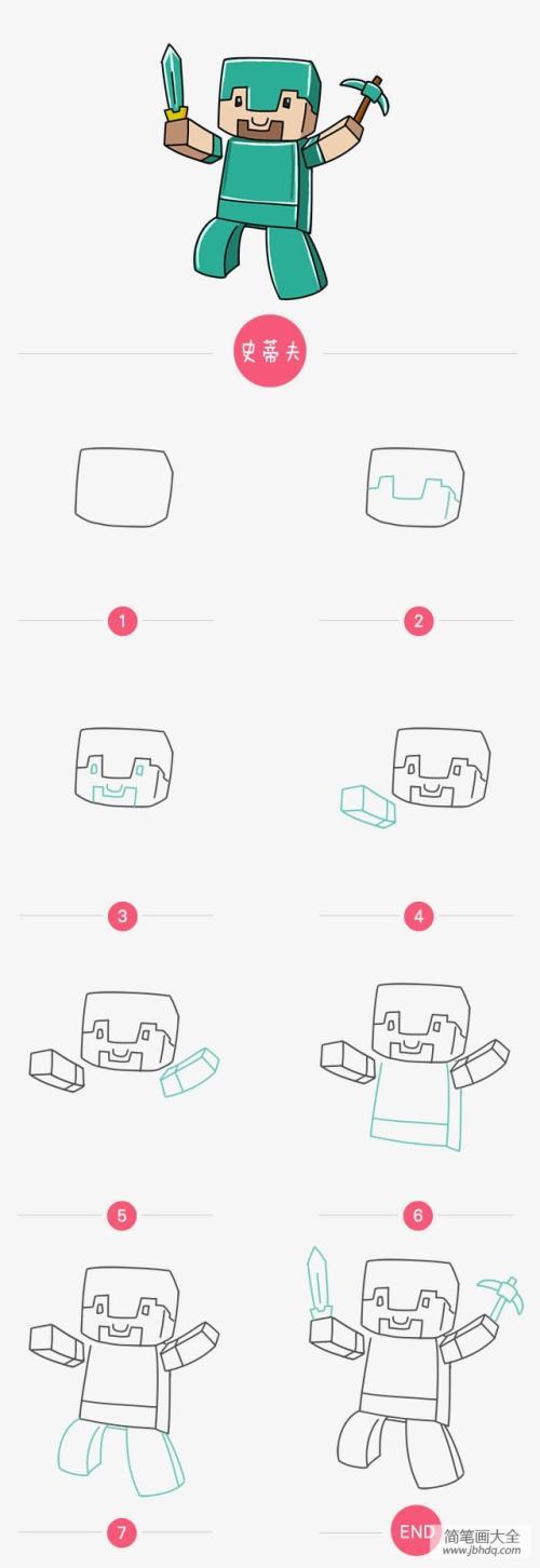我的世界简笔画大全图片